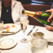 Our Sunday Champagne Brunch. We offer unlimited champagne 